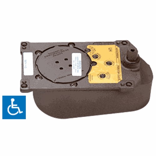 CRL PH28105SH0LH85 Rixson PH28 8.5 lb Left Hand Floor-Mounted Closer Body, 105 Hold Open