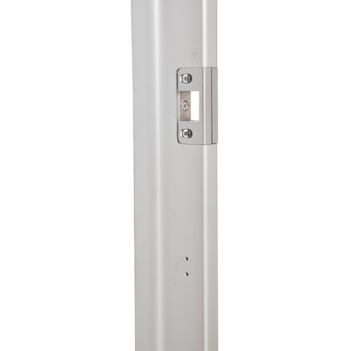 CRL 3089612958628 Satin Aluminum Jackson 896 Removable Mullion for Rim Panic Exit Device