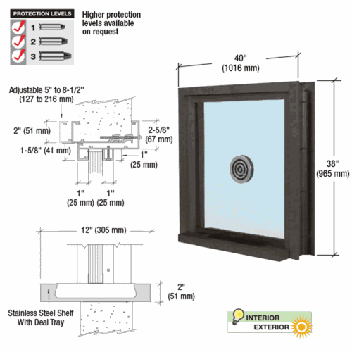 CRL C0EW3636DU Duranodic Bronze 40