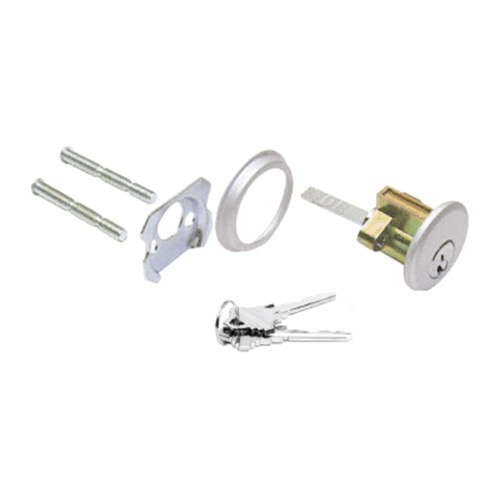 CRL DL911SCKDA Aluminum Rim Keyed Cylinder - Schlage 'C' Keyway - Randomly Keyed