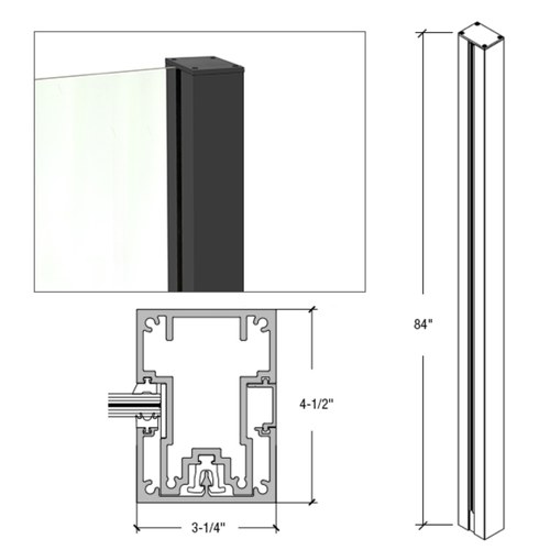 CRL C84EKBL Matte Black Cielo 84