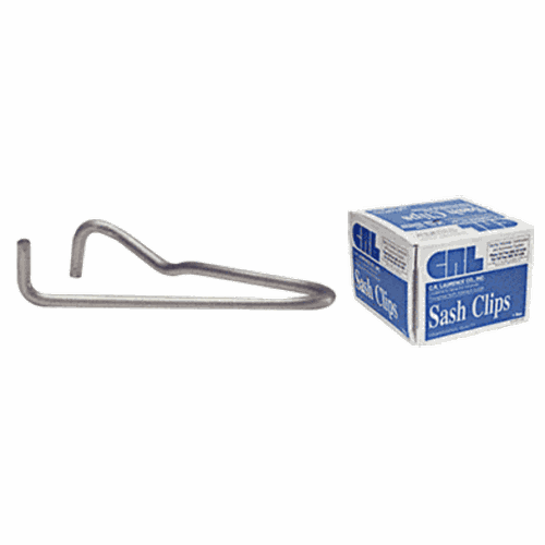 CRL 1800 18 Gauge Steel Sash Glazing Clips - 1000 Pack