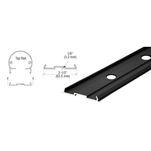 CRL 1FPKTDBL Matte Black Pre-Punched 241