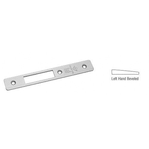 CRL 18220AL Left Hand Beveled Aluminum Faceplate for MS1853H Deadlocks