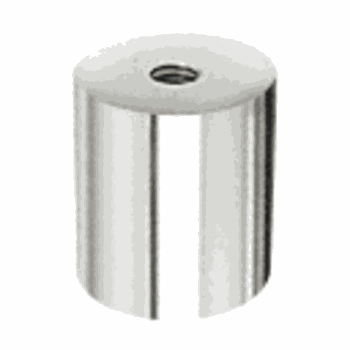 CRL ACSB112112PS 316 Polished Stainless Clad Aluminum Standoff Base, 1.5