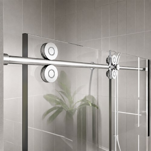 CRL CRE78PS Polished Stainless Steel 180 Crescent Sliding System