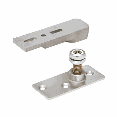 CRL J10FPBS Brushed Stainless Jackson 1000 Series Heavy-Duty Floor Pivot