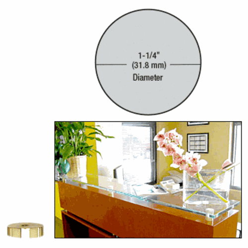 CRL S0B11414BR Brass 1.25