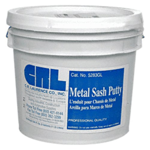 CRL 5283GL Gray Metal Sash Putty - 3 Gallon
