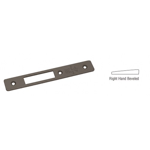 CRL 18320DU Dark Bronze Right-Hand Radius Faceplate for MS1853H Deadlocks