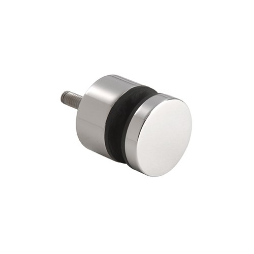 CRL RS0B21PS 316 Polished Stainless Steel Glass Rail Standoff Base Cap - 1
