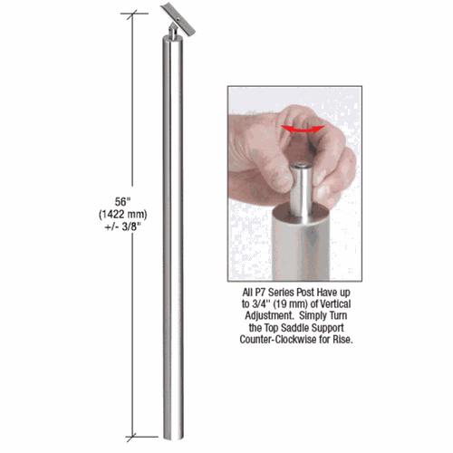 CRL P7BPSPS Polished Stainless 56