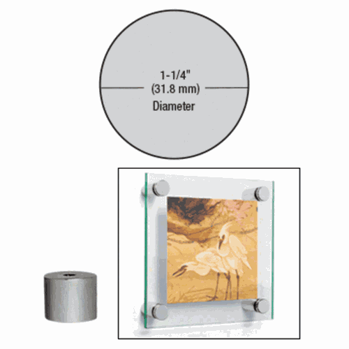 CRL S0B1141BS 316 Brushed Stainless 1.25