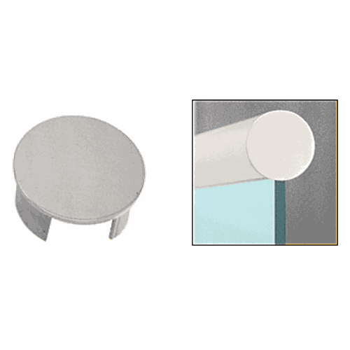 CRL LR20ECBS Brushed Stainless End Cap for 50.8mm Railing