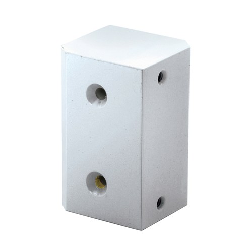 CRL 1295SPS Silver Metallic Surface Mount Strike Plate Block