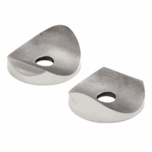 CRL RB509PS 316 Polished Stainless Steel 90 Coped Adapter Set