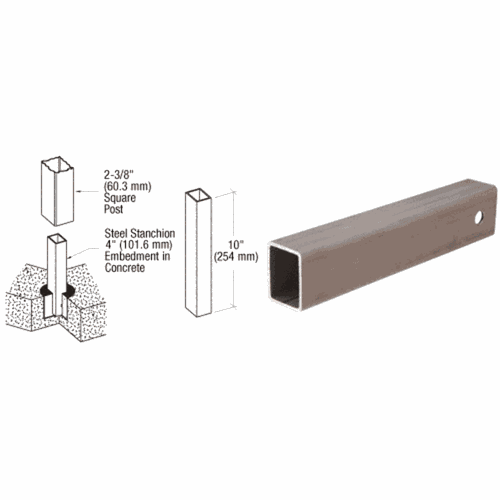 CRL PST5 Core Mount Stanchion