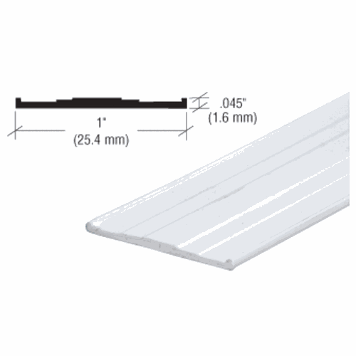 CRL GR102W White PVC Flat Grid - 96