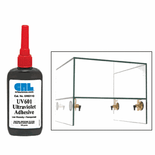 CRL UV60110 UV601 Low Viscosity UV Adhesive, 100g