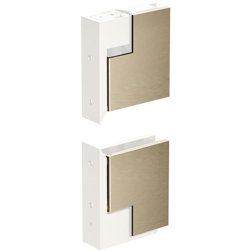 CRL ZER0RCBBRZ Brushed Bronze Zero Hinge Replacement Cover Set