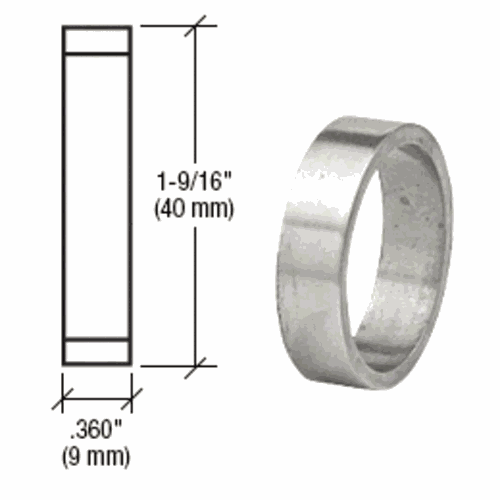 CRL DRA360SA Satin Anodized .360
