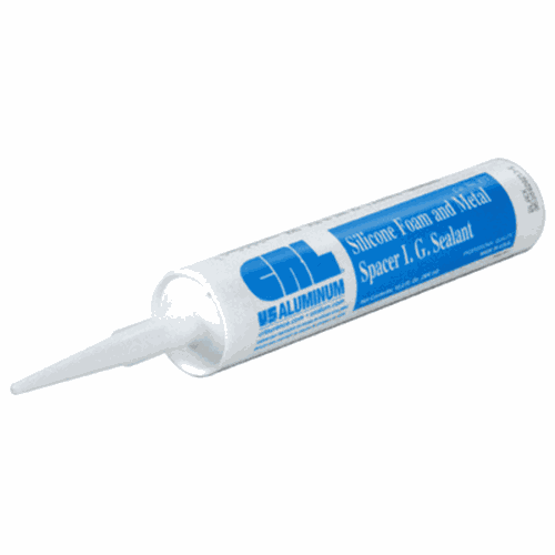CRL 877 Black Silicone Foam Metal Super Spacer Insulating Glass Sealant
