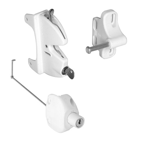 CRL LLA2W White Lokk-Latch Series 2 for Square Posts