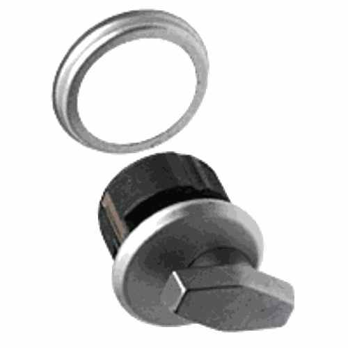 CRL J4530B Satin Aluminum Thumbturn Mortise Cylinder - Bulk 10 Pack