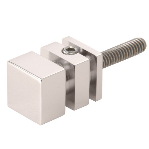 CRL SDK270PN Polished Nickel Square Shower Door Knob