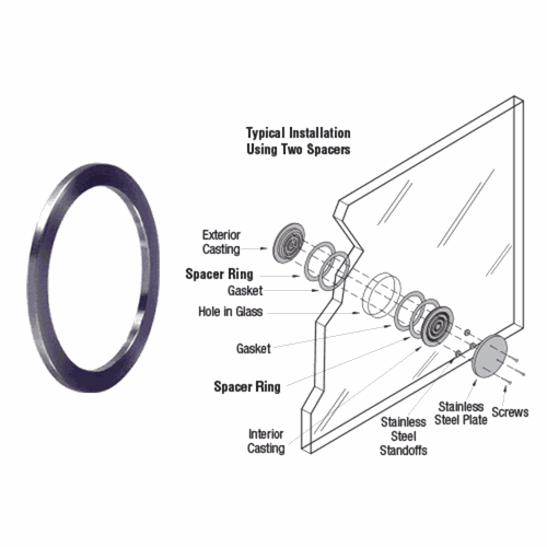 CRL SR666214 Spacer Ring for 11/16