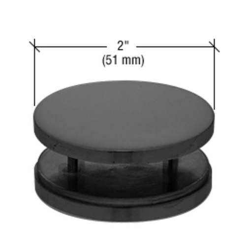 CRL MFC30MBL Matte Black 180 Mall Front Clamp