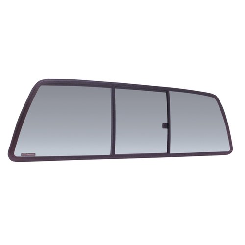 CRL TRC998S Tri-Vent Slider with Solar Glass for 1999-2007 F-Series Super Duty