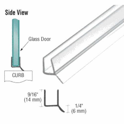 CRL P880WS Dual Durometer PVC Seal Wipe for 3/8