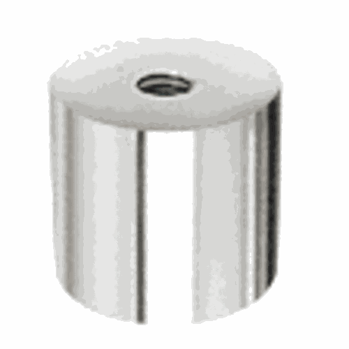 CRL ACSB1121PS 316 Polished Stainless Clad Aluminum Standoff Base, 1.5