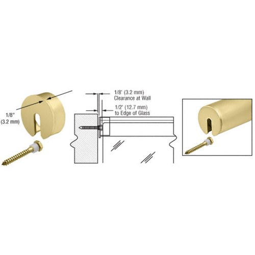 CRL GR20SECSB Satin Brass 2