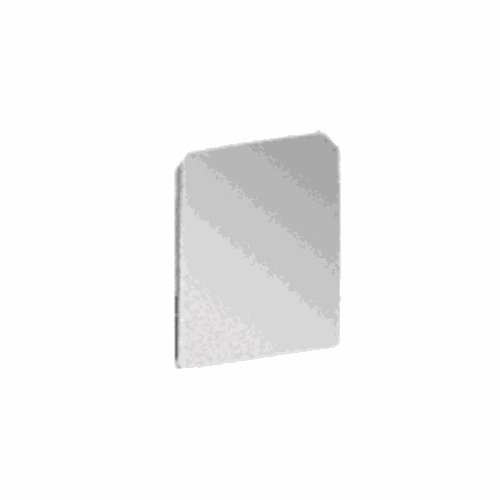 CRL WU2ECSA Satin Anodized WU2 Series U-Channel End Cap