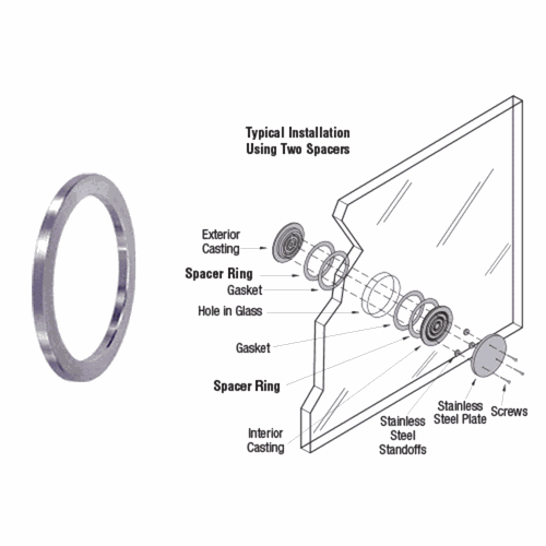 CRL SR666114 Spacer Ring for 15/16