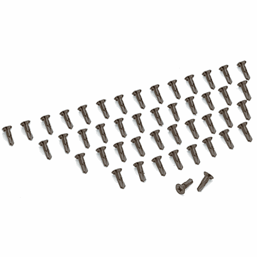 CRL RSP400DU CRL 400/450 Series Dark Bronze Replacement Screw Pack for Hinges