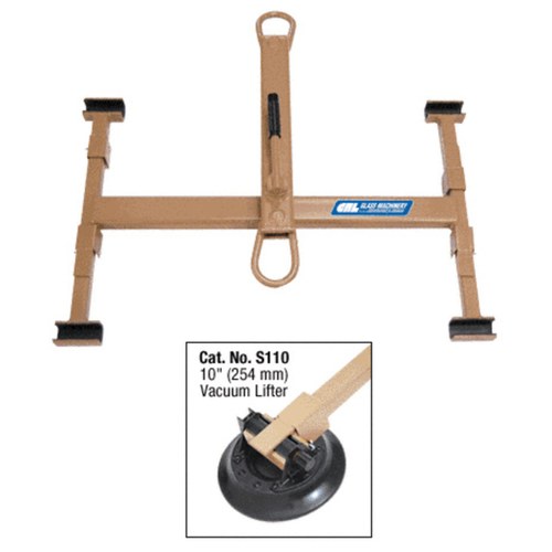CRL R0W40 4-Cup Steel Rotating Hand Cup Lifting Frame