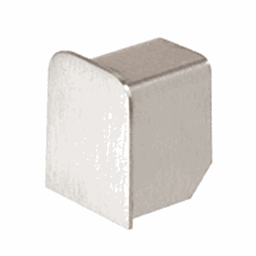 CRL GRUC5ECBS Brushed Stainless End Cap for 1/2
