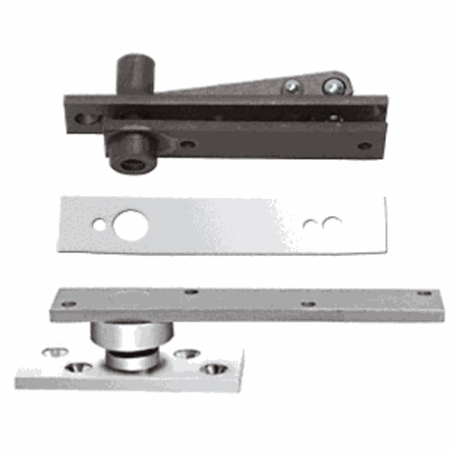 CRL 370PC Rixson Polished Chrome Center-Hung Pivot Set
