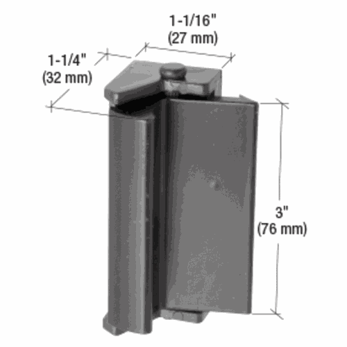 CRL F2580 Premiere Series 510 Sliding Window Latch and Pull