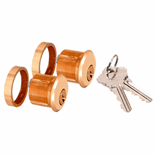 CRL AMR215CCBR Brass AMR215 Double Keyed Cylinder
