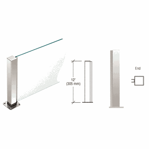 CRL PP43EPS Polished Stainless 12