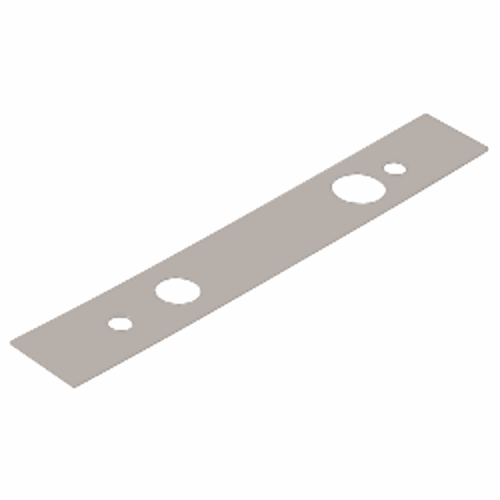 CRL 8062C0VAL Dormakaba Satin Aluminum 8062 Walking Beam Pivot Cover Plate