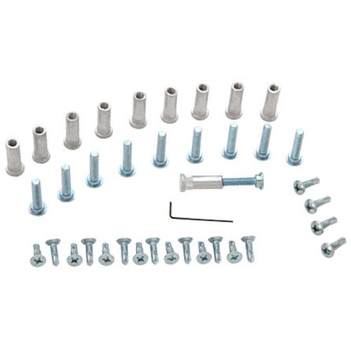 CRL RSP100A Satin Anodized Replacement Screw Pack for 100/150 Series Hinges