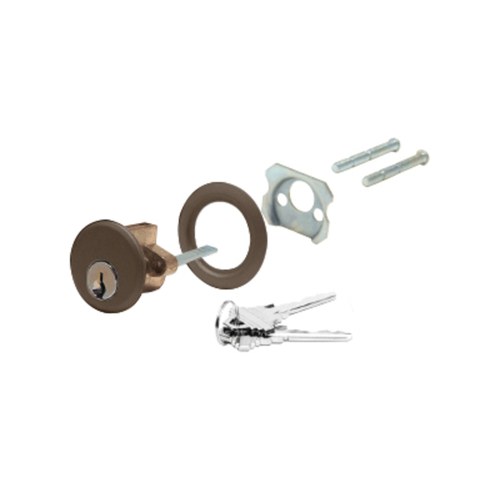CRL DL911SCKADU Dark Bronze Keyed Cylinder - Schlage 'C' Keyway - Keyed Alike