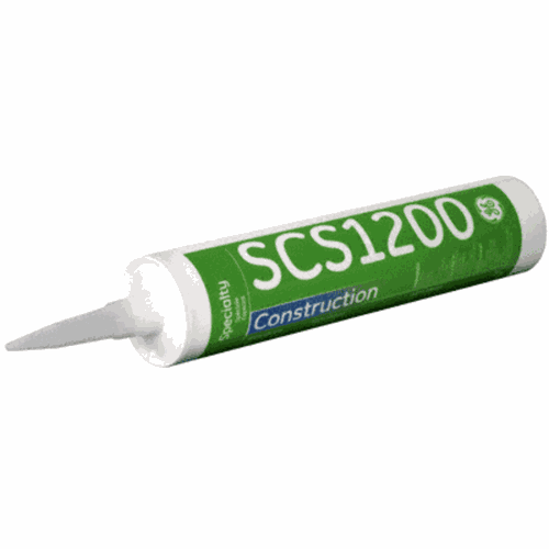 CRL SCS1203 Black GE 1200 Silicone Sealant for Construction