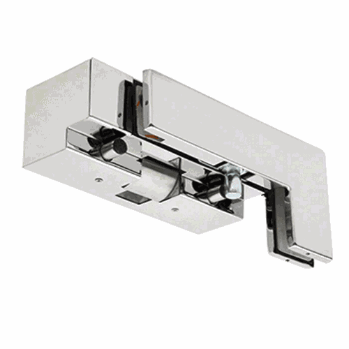 CRL PH40ESKRPS Polished Stainless RH Sidelite Transom Patch Fitting with Electric Strike