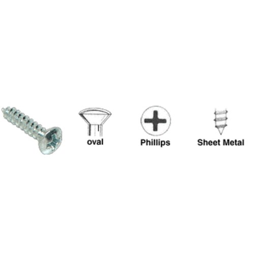 CRL AV2632 Zinc Finish 8x2
